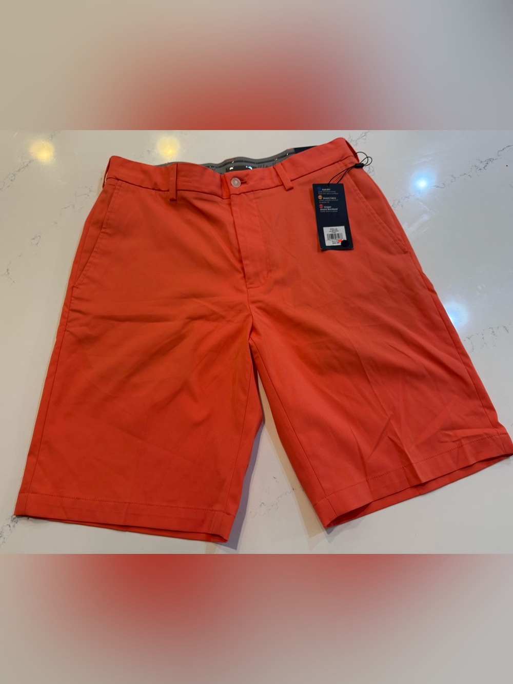 Walter Hagen Men's Coral Performance Golf Shorts